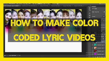 [Tutorial] How to make color coded lyric videos for kpop songs?