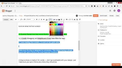 5. Formatting Your Posts & Pages – Part 5