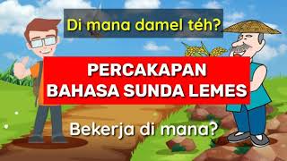 Belajar Bahasa Sunda Sehari-hari, Percakapan Lemes Tentang Pekerjaan