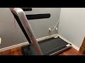 UNBOXING :SuperFit 2.25HP 2 in 1 Dual Display Folding Treadmill Jogging Machine W/Bluetooth Speaker