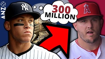 AARON JUDGE WILL GET PAID MORE THAN MIKE TROUT?! | New York Yankees 2022 MLB Hot Stove Yankees News