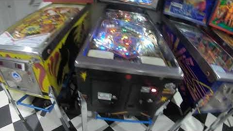 Bally Vector Pinball Machine For Sale