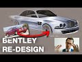 New Bentley Continental R re-design: can we turn it into a modern car? | Niels van Roij Design