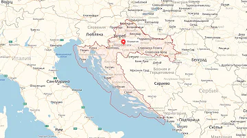 Где находится Хорватия? — страна на карте мира