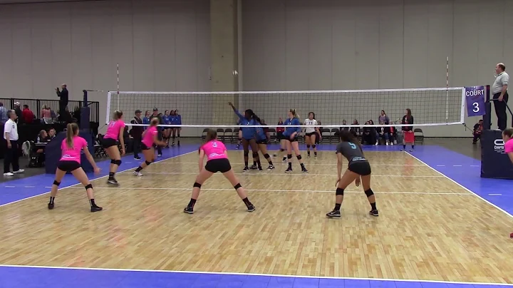 Paige Krenik (#4) TStreet 18-Troy vs RVVC 18-Premier   2017 GJNC Challenge Round 04-22-17