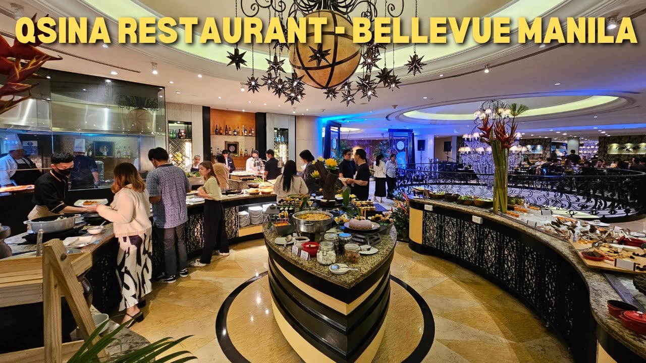 QSINA BUFFET RESTO IN BELLVUE MANILA ALABANG VLOG TOUR (RATE PHP 1.8K