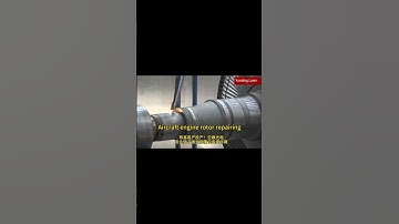 Laser Cladding for Aircraft Engine Repairing #lasercladding #repairing #aircraftengine
