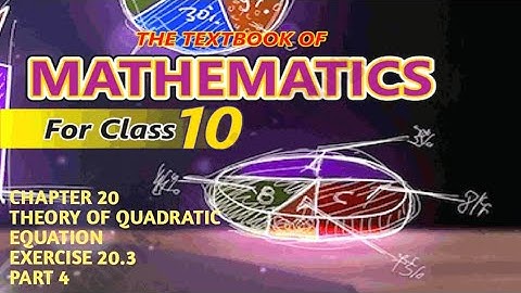 Class 10 Maths Chapter 20 Exercise 20.3 Question 5 Solutions | Sindh Board | Dear students