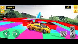 Mega Ramp Car Stunt Video - Impossible Car Stunt Game - Super Crazy Mega Ramp GT Car Racing screenshot 2