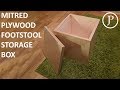 Footstool Storage Box