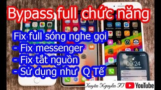 BYPASS ICLOUD IPHONE NOMEID FULL SÓNG NGHE GỌI, MESSENGER, DATA 3G/4G TẠI QUY NHƠN||XUYÊN NGUYỄN FT