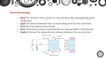 Machine Elements Design - 1 | 8-2 | Advantages, Disadvantages, and Terminology