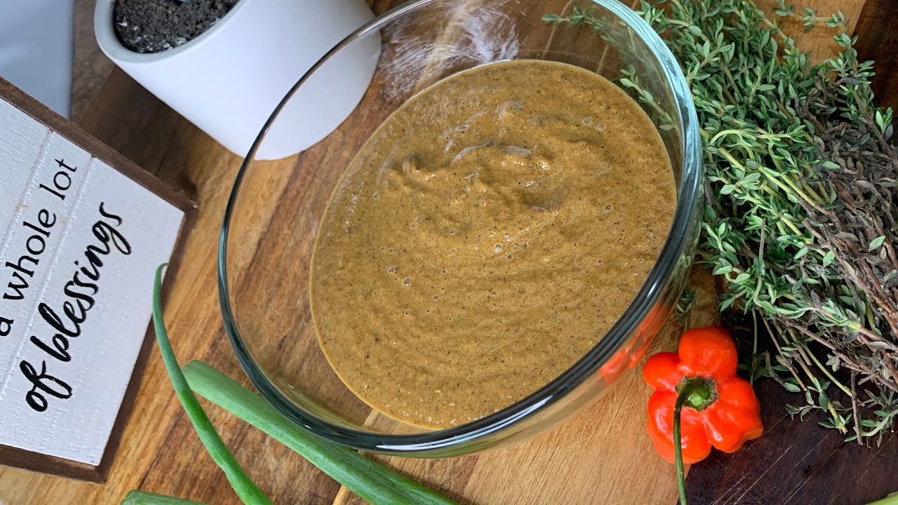 How to make Jamaican Jerk Marinade Jamaican Jerk Chicken Seasoning