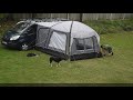 Kampa Cross Air VW Awning Pitching & Packing Video (Real Time)