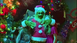 Our GRINCH meet and greet interaction at Islands of Adventure Florida