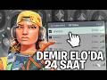 Valorant DEMİR Eloda 24 SAAT Geçirmek. (akıl sağlığımı kaybettim)