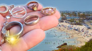 This BEACH had 5 Rings | GOLD found