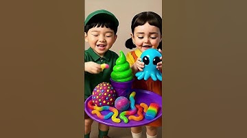 Squid Game AI Korean Ice Cream ASMR #squidgame  #squidgame2 #squidgame3  #ai  #asmr