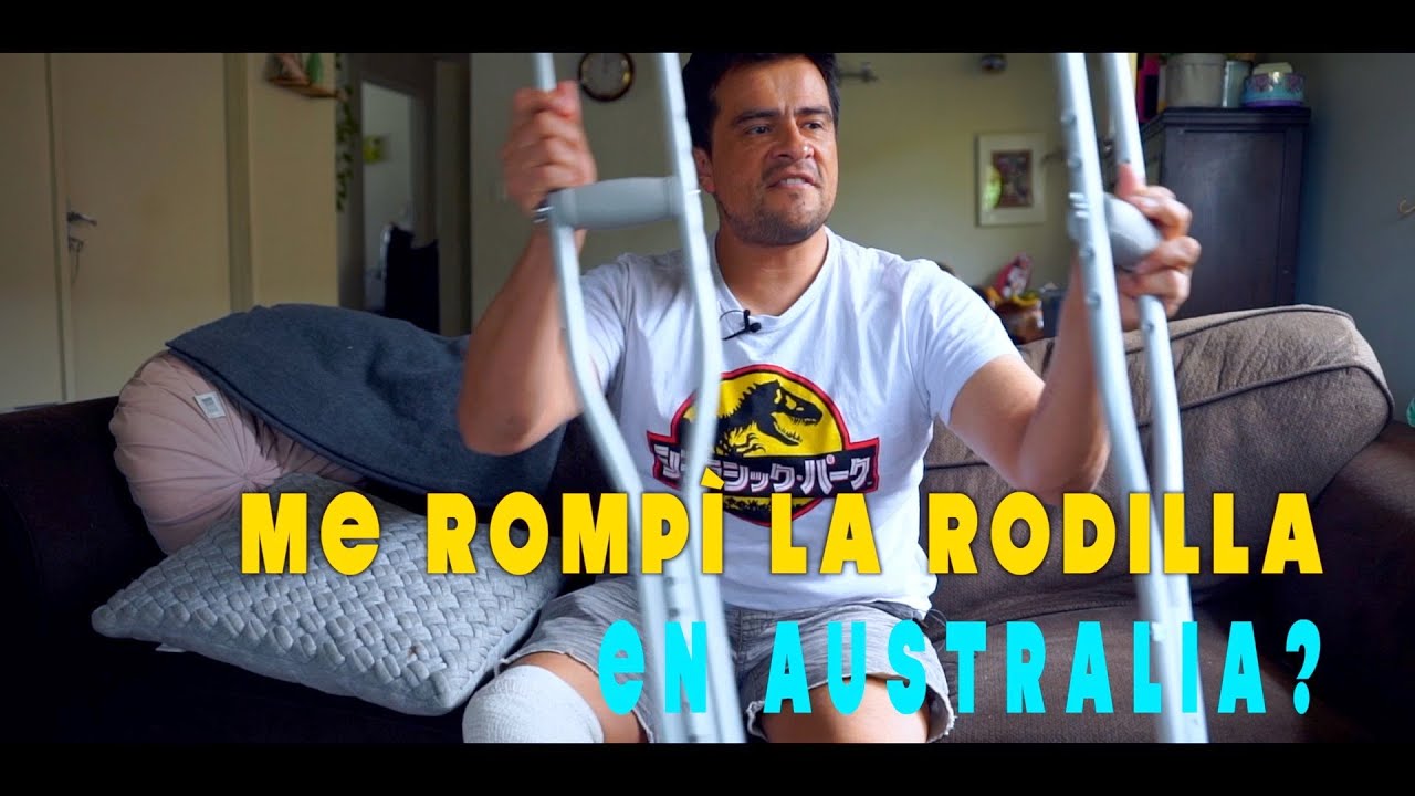 me rompí la rodilla youtube