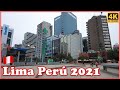 Así luce CENTRO FINANCIERO de San Isidro 🚶🏽‍♂️ | Septiembre 2021 | LIMA PERÚ 2021 🇵🇪 4K UHD