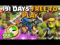 191 DAYS FREE TO PLAY IN 2025! | Summer Jam Elixir Bootcamp is Here! | TH12 | Clash of Clans
