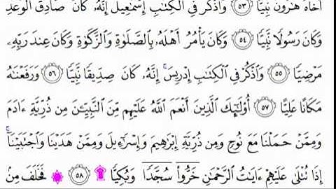 سورة مريم - عبد الولي الأركاني Surat Maryam
