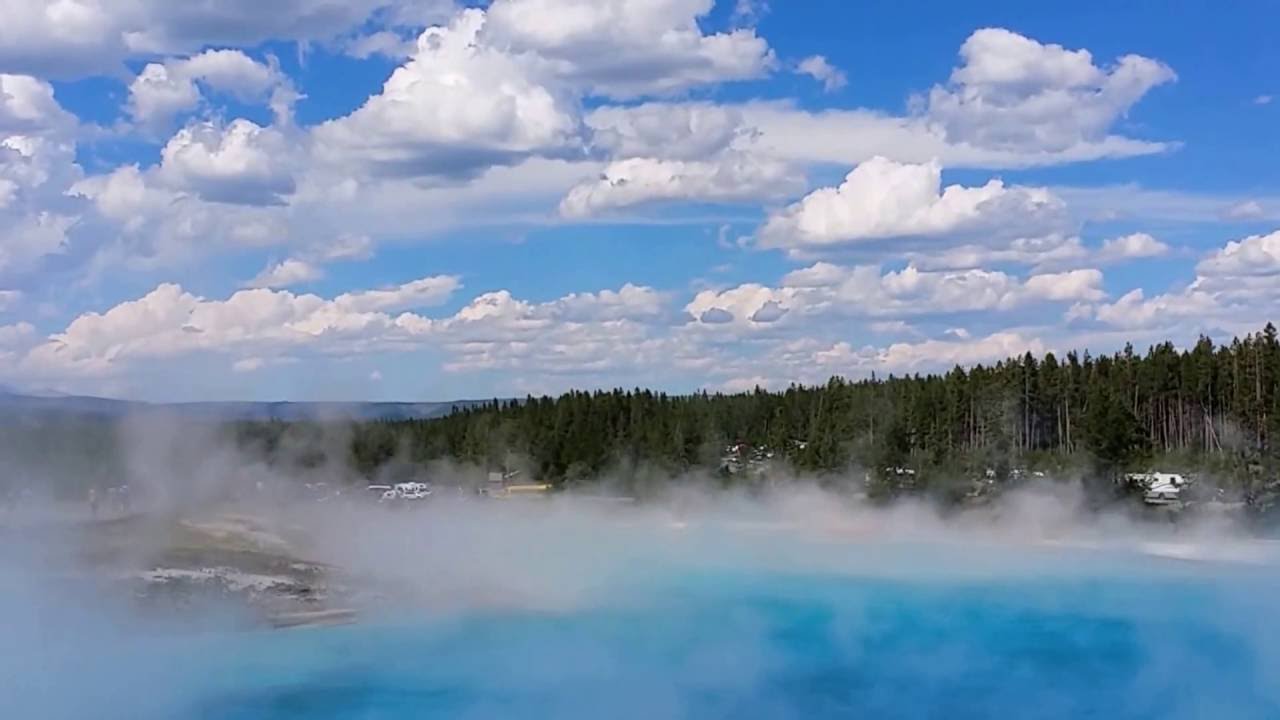 Yellowstone National Park, Wyoming Drone Shot 4K HD YouTube