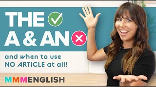 How To Use English Articles The An A No Article 