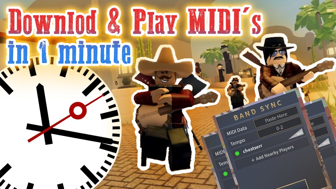 Wild west midi data. Wild west midi data