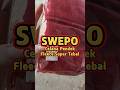SWEPO Celana Pendek Fleece Super Tebal