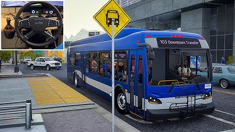 Bus Bound Demo Gameplay - Realistic New Bus Simulator (PC, Xbox, PS5)