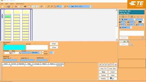 HTS600 Printer Software - How to create IMPAIR & PAIR series