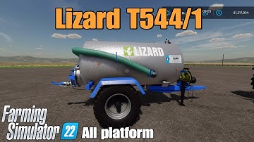 Lizard T544/1. / FS22 mod for all platforms