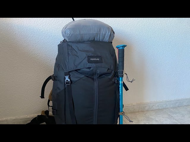 Mochila de montaña y trekking 50L Forclaz Travel 100