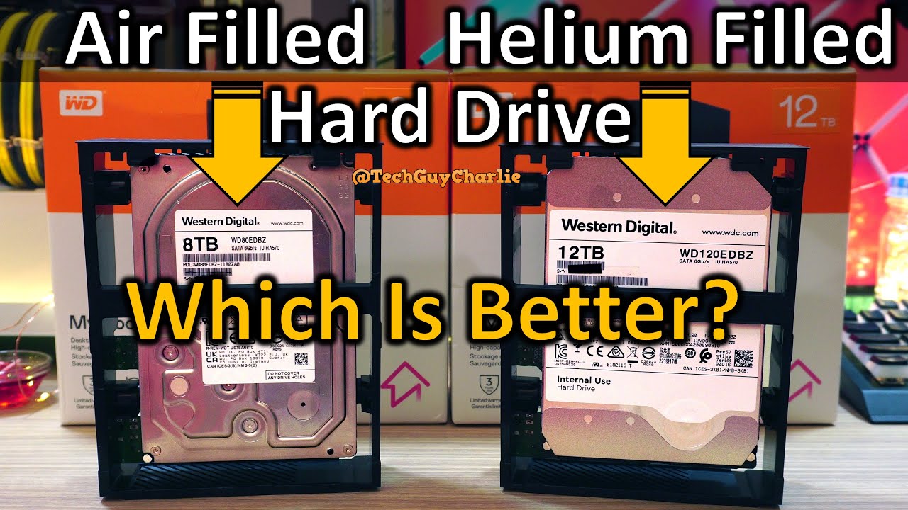HeliumFilled VS AirFilled Hard Drive (Which runs cooler and quieter