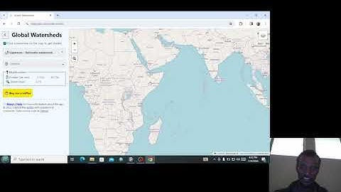 Downloading Watershed and River basin shape file from Global watersheds