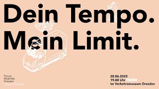 Teaser | Podiumsgespräch &quot;Dein Tempo. Mein Limit.&quot;