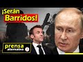 Las fuerzas francesas calientan en Estonia, pero Rusia ya los tiene en la mira!!