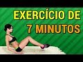 Exercício de 7 Minutos de Abdômen – Como Ter Barriga Tanquinho em Casa