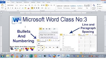 MS Word tutorial Insert Tab  Class No 3|ms word for beginners|bullets @basicskillsandkidslearning