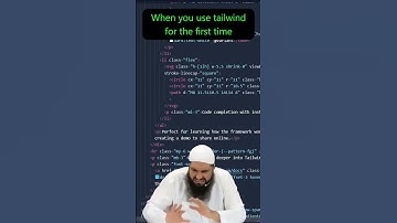 Using Tailwind CSS For The First Time 💀 #coding #css #tailwindcss