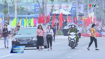 Công an thị xã Nghi Sơn tăng cường đảm bảo trật tự ATGT mùa du lịch biển 2022| PTTH Thanh Hóa