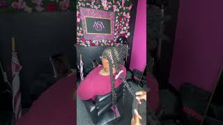 Boho Feed In Braids OVER Locs 🩷 #locs #locstyles #braidstyles