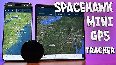 SpaceHawk Real-Time Mini GPS Tracker Track Anything Anywhere Anytime