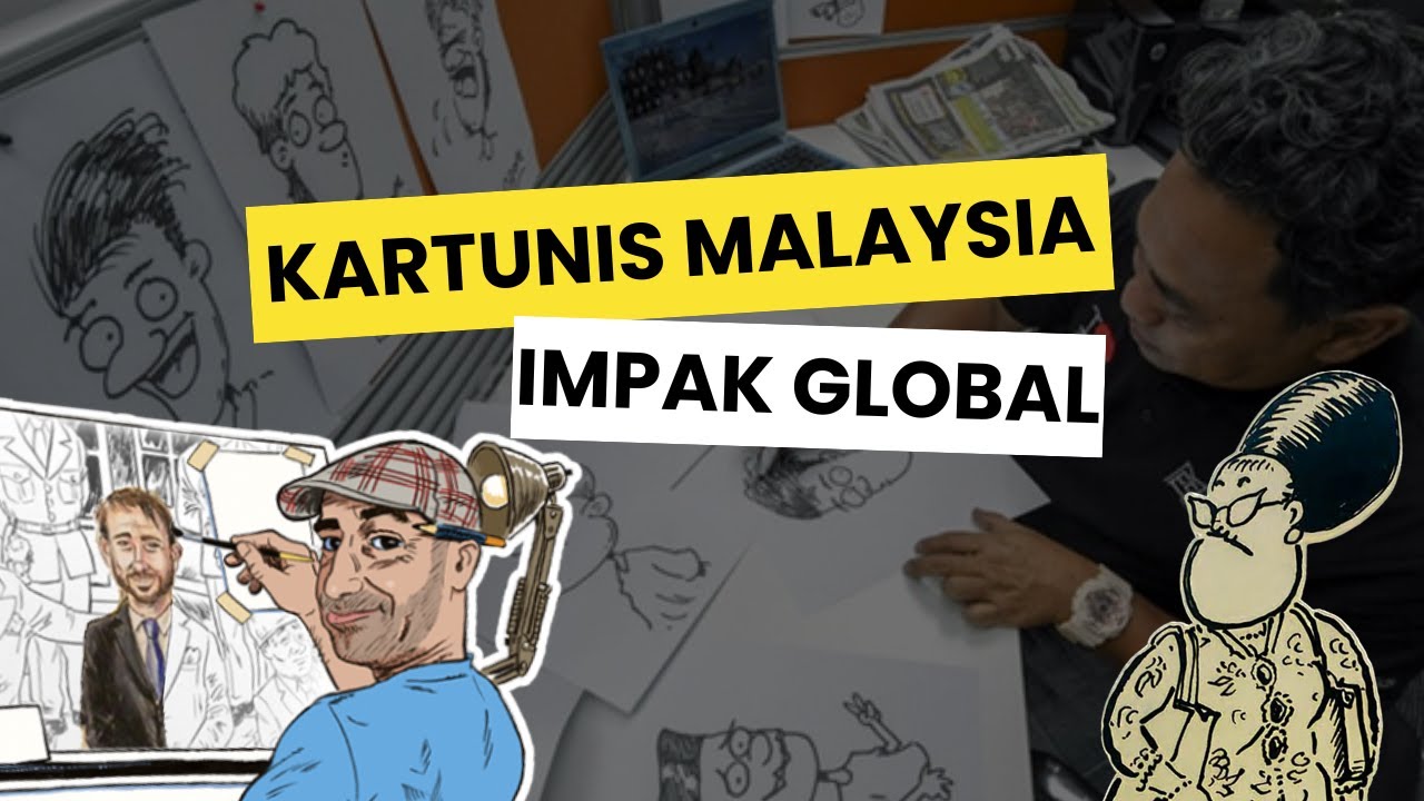 Pena Kartunis Malaysia Gegarkan Dunia