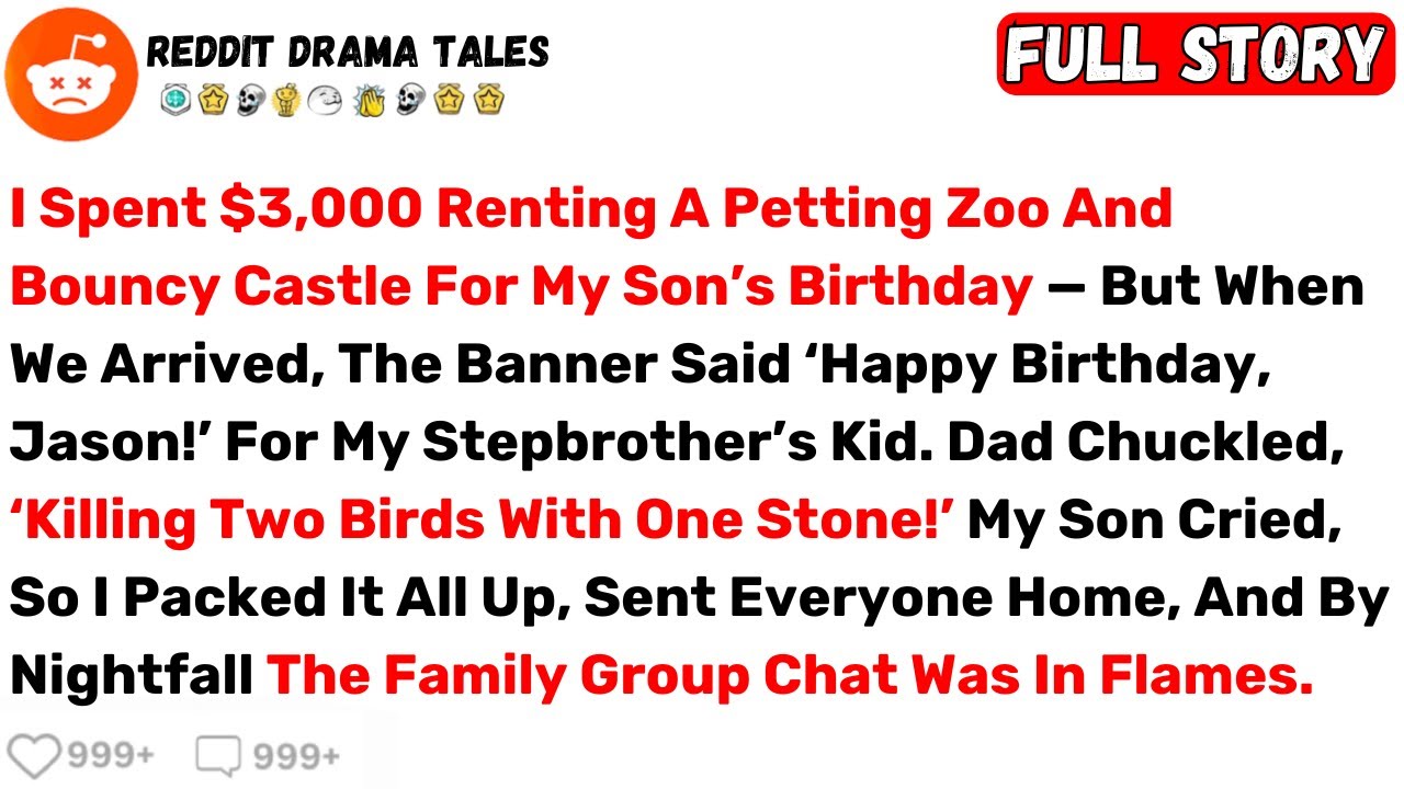 I Spent $3,000 Renting A Petting Zoo And Bouncy Castle For My Son’s... - Best Reddit Stories