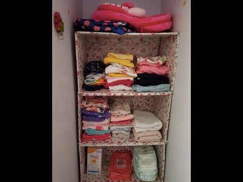 Cardboard Boxes To Cupboard Organiser Quick Easy Diy Youtube