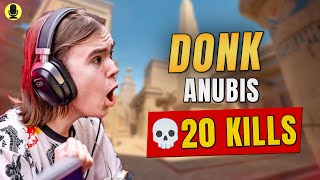 DONK CARRYING SUNS1DE on Anubis | 20/9 FACEIT POV with COMMS 💘