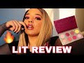 BRETMAN ROCK X COLOURPOP LIT PALETTE REVIEW | Yellow Jade
