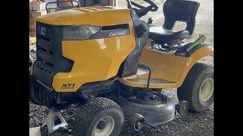 Cub Cadet Engine Swap Part 1 Remove Motor